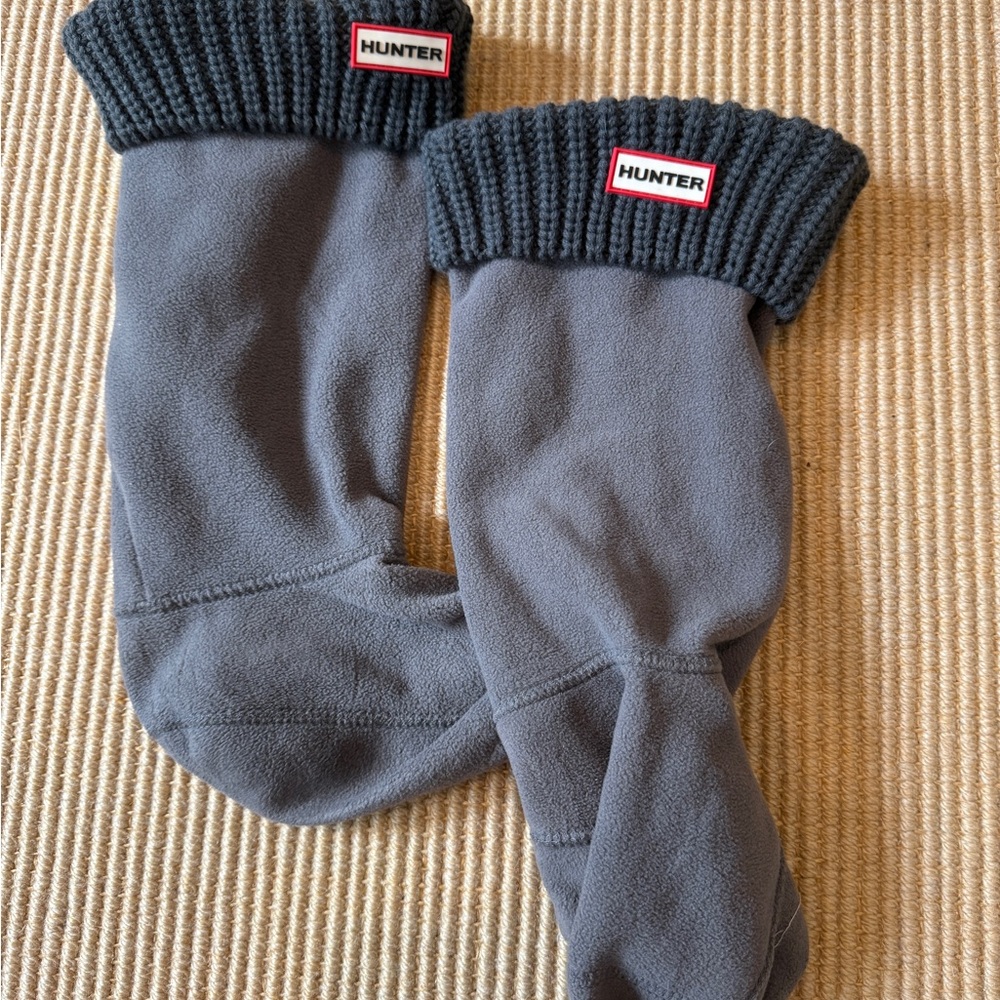Hunter Charcoal Fleece Boot Liners